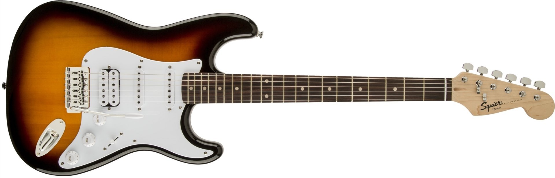 Squier Bullet Strat HSS LRL BSB  Elektro Gitar