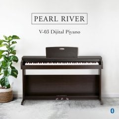 Pearl River V-03 Dijital Piyano Kahve