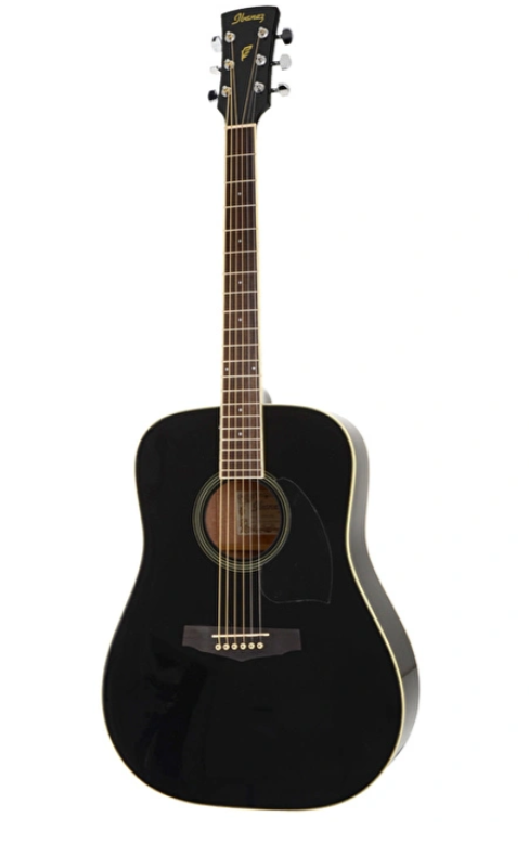 IBANEZ PF15-BK Siyah Akustik Gitar
