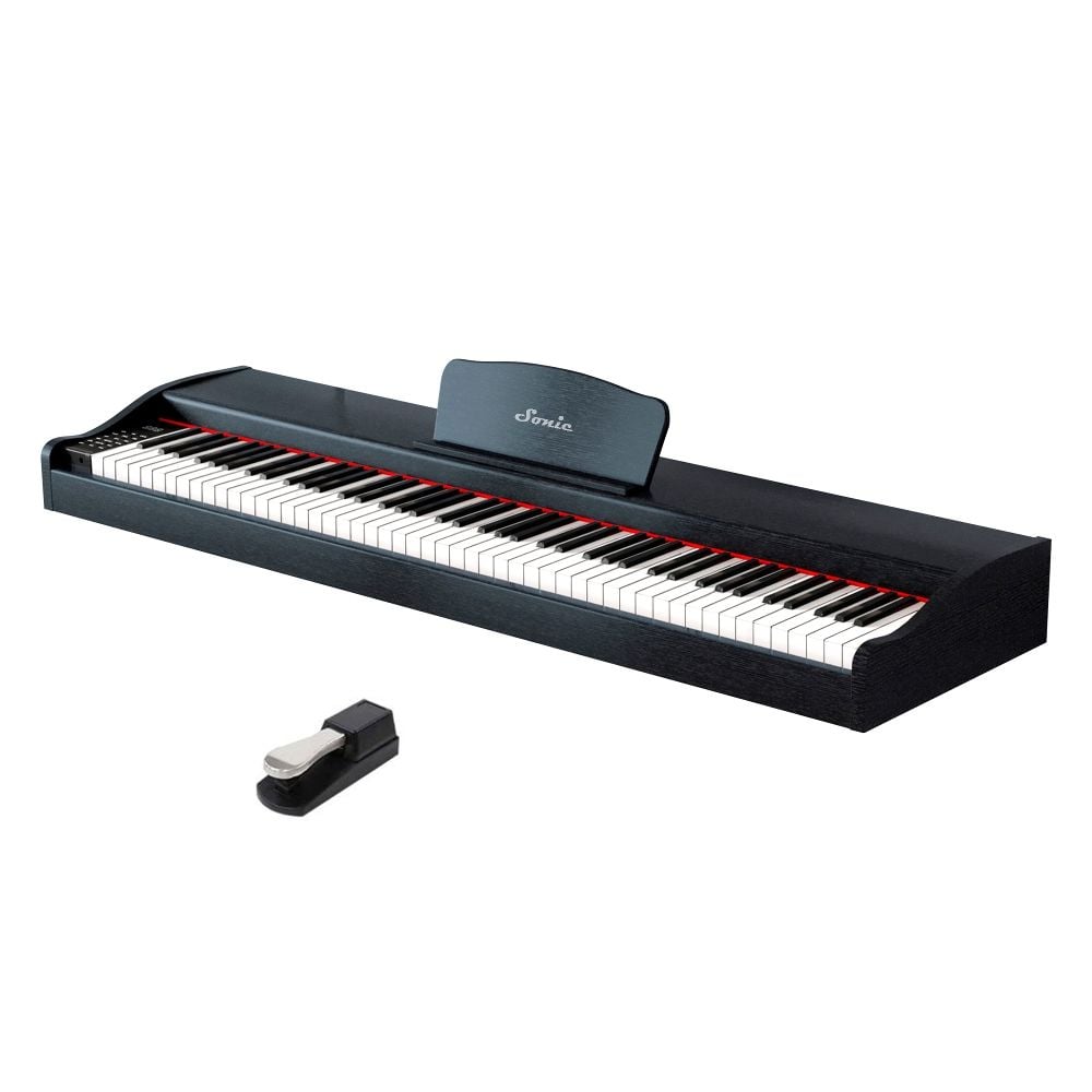 Sonic Bl170S BK taşınabilir piyano 88 tuş -tuş hassasiyetli