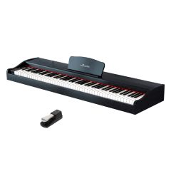 Sonic Bl170S BK taşınabilir piyano 88 tuş -tuş hassasiyetli