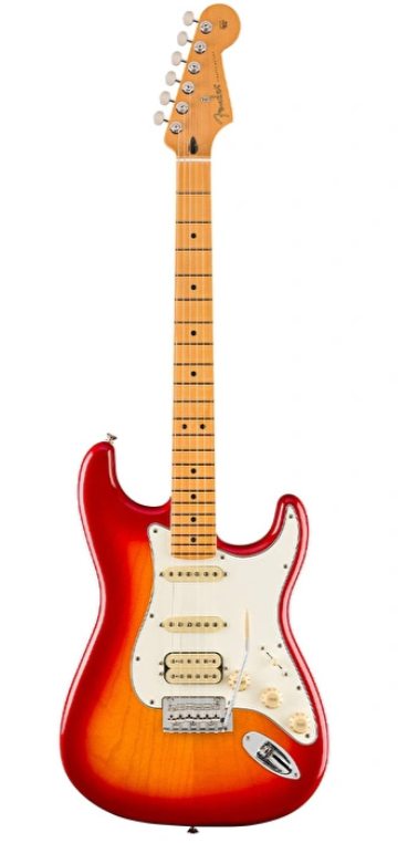Fender Player II Stratocaster HSS Chambered Ash Gövde Akçaağaç Klavye Aged Cherry Burst Elektro Gitar