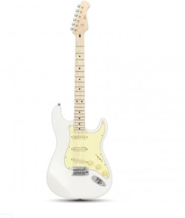 Donner DST-600 Elektro Gitar (Flat White)