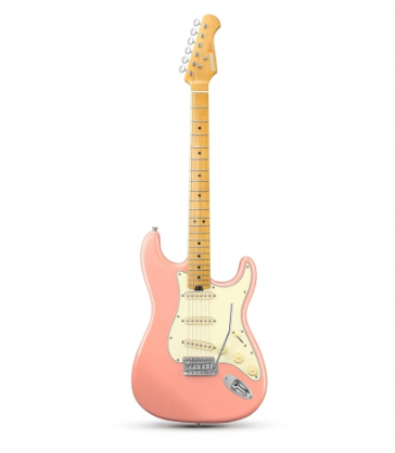 Donner DST-600 Elektro Gitar (Shell Pink)