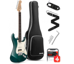 Donner Seeker Series DST-400 Elektro Gitar Seti (Yeşil)