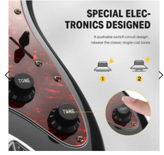 Donner Seeker Series DST-400 Elektro Gitar Seti (Yeşil)(Kopya)