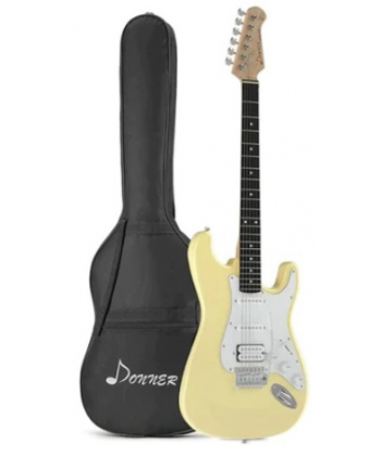 Donner DST-100 Elektro Gitar (Sarı) (Online Ders Hediyeli)