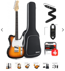 Donner DTC-100S Telecaster Elektro Gitar Paketi