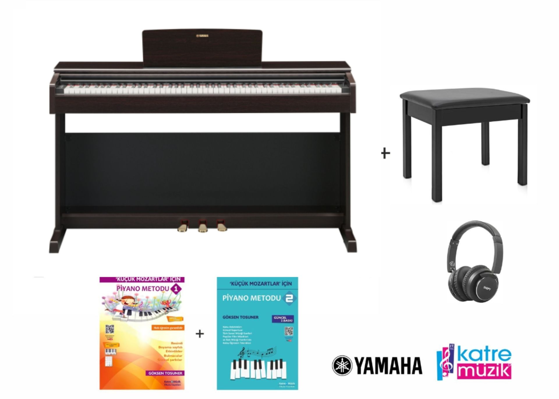 Yamaha YDP145R Dijital Piyano (Gülağacı)