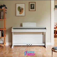 Yamaha YDP145WH Dijital Piyano (Beyaz)
