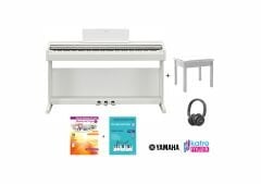 Yamaha YDP145WH Dijital Piyano (Beyaz)