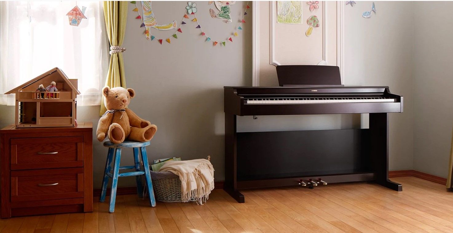 Yamaha YDP165R Dijital Piyano (Gül Ağacı)