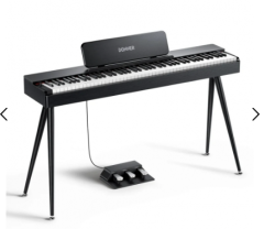 Donner Oura S100 Dijital Piyano (Black Oak Grain)