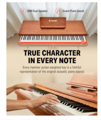 Donner DDP-80 PRO Solid Wood Dijital Piyano