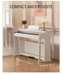 Donner DDP-100 Dijital Piyano (Beyaz)