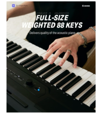 Donner SE-1 Dijital Piyano Set (Siyah)