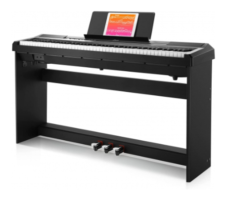 Donner DEP-10 Dijital Piyano Set (Siyah) (Kulaklık Hediyeli)