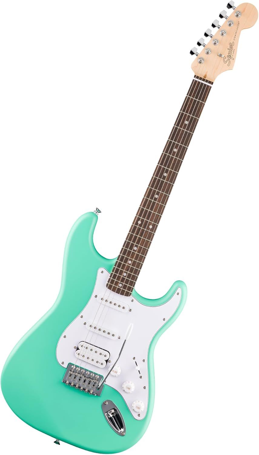 Fender Squier Debut Stratocaster HSS SFM (Yeşil) Elektro Gitar