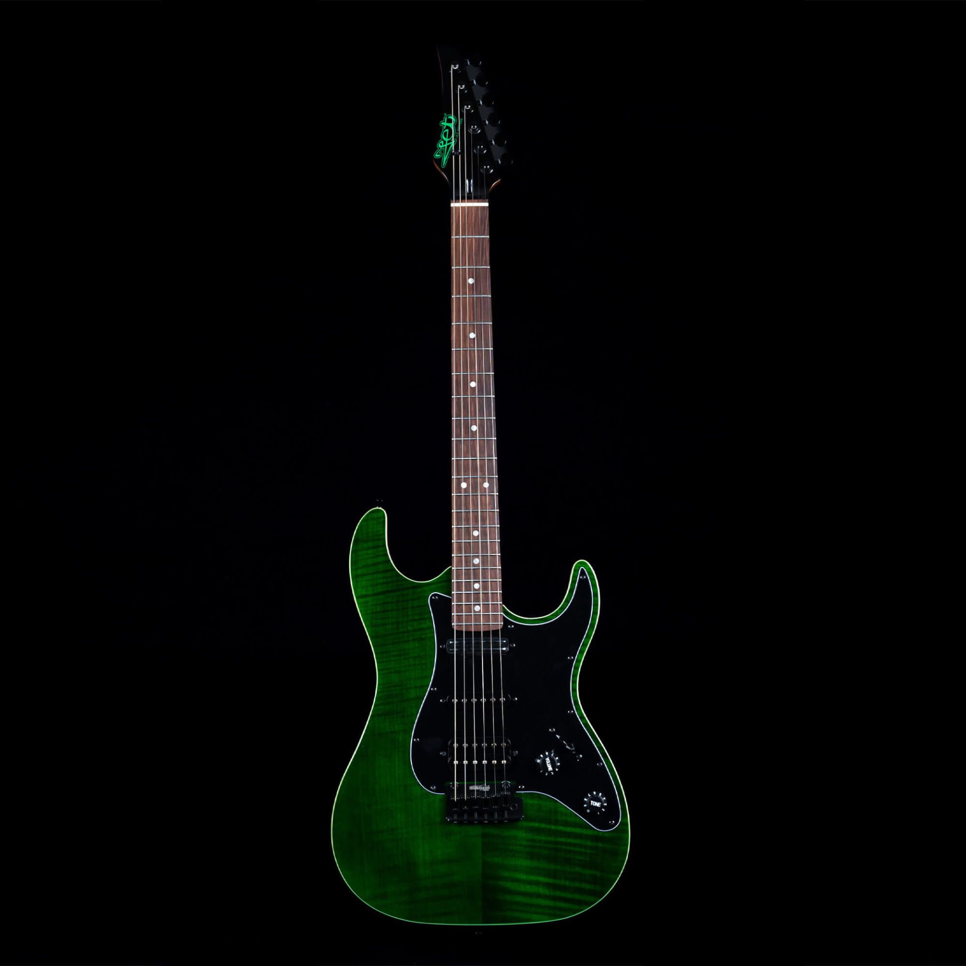 JET JS-450 TGR R Yeşil Elektro Gitar