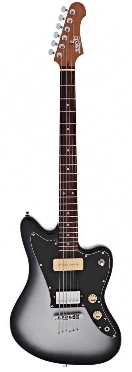 JET JJ-350 Baritone Moonburst Elektro Gitar