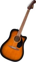 Fender California Debut Redondo Serisi Elektro Akustik Gitar Sunburst