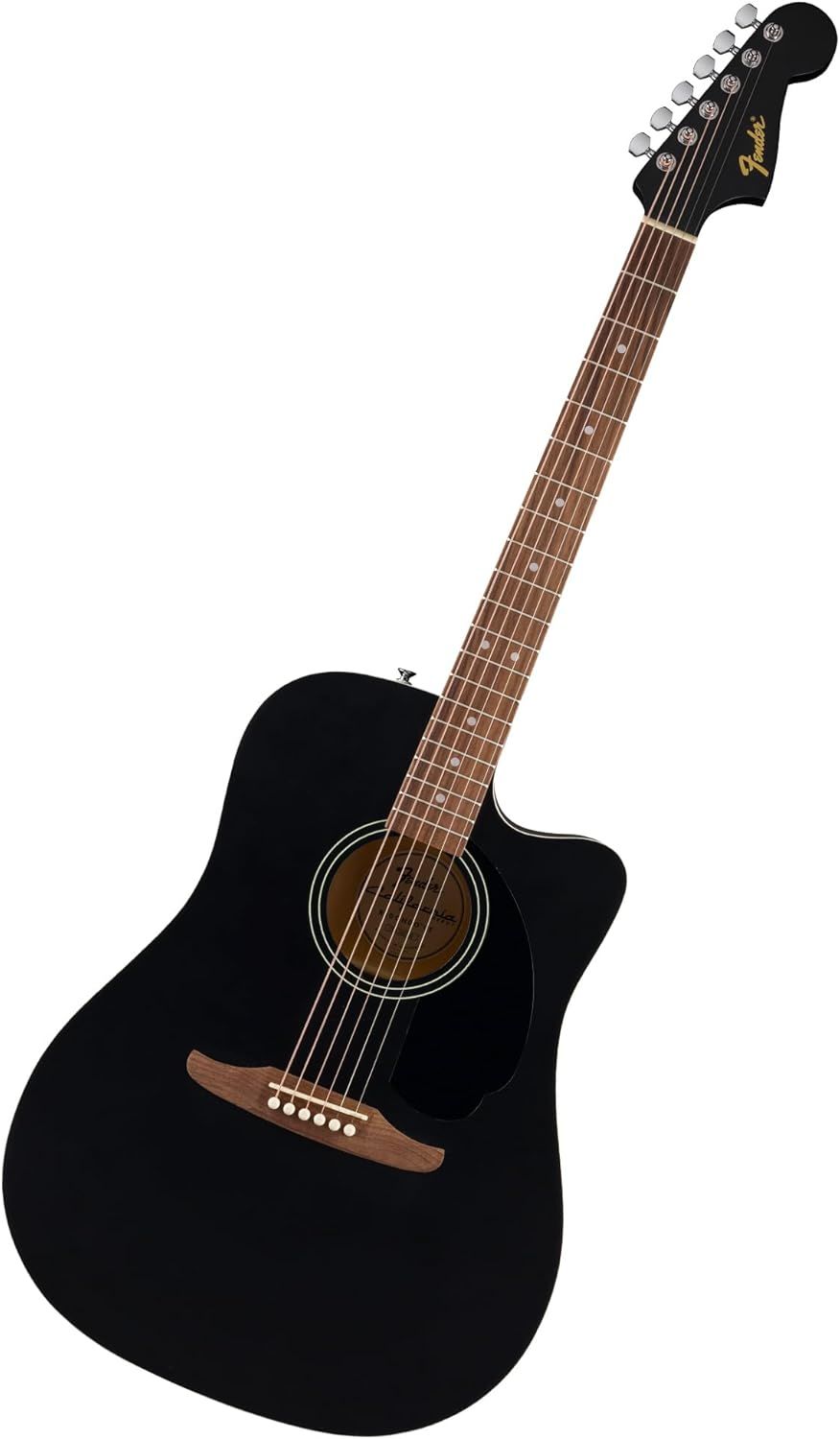 Fender California Debut Redondo Serisi Elektro Akustik Gitar Siyah