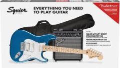Squier Affinity Strat HSS Frontman 15G Amp LBP Elektro Gitar Seti