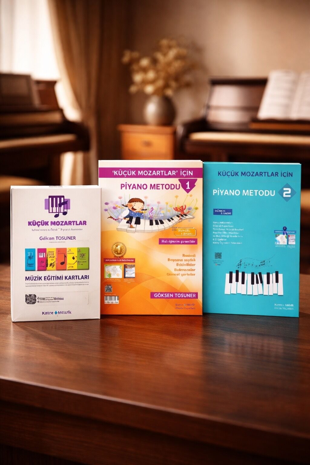 Küçük Mozartlar için Piyano Eğitim Seti (3'lü Avantajlı Paket)