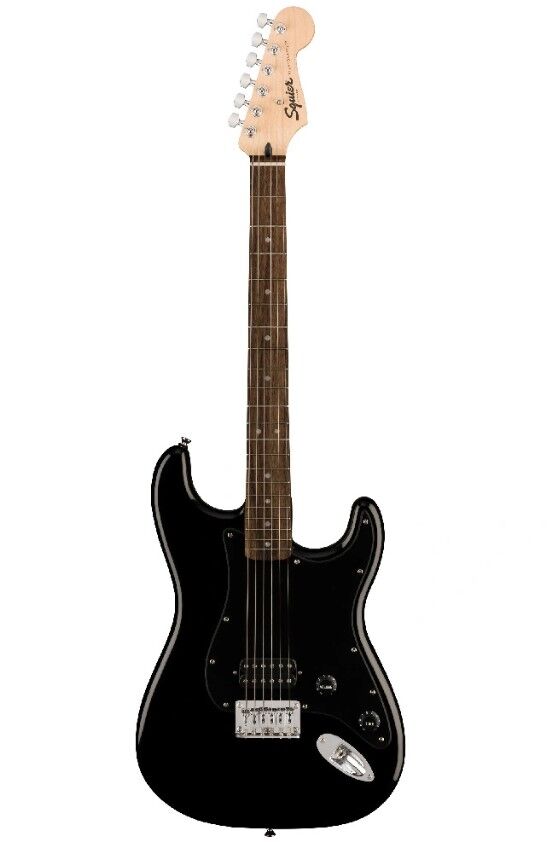 Squier Sonic Stratocaster Hard Tail H Laurel Klavye Black Elektro Gitar