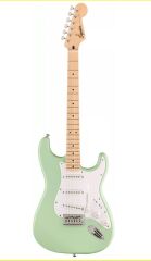 Squier FSR Sonic Stratocaster Akçaağaç Klavye WPG Surf Green Elektro Gitar