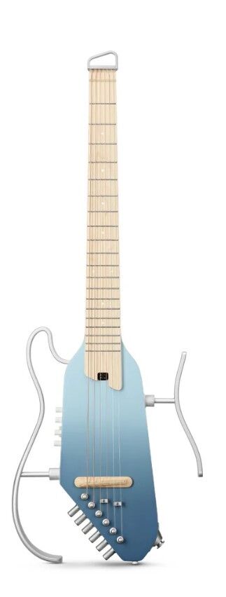 Donner Hush-I Pro Elektro Akustik Gitar (Hawaiian Blue)