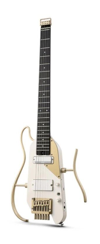 Donner HUSH X Pro Elektro Gitar (White Luxe)