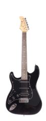 Angel AEG111LH-BK Siyah Solak Elektro Gitar