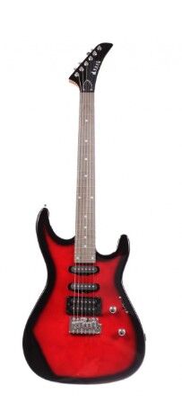 Angel AEG09-RD Transparent Wine Red Burst Elektro Gitar