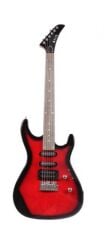 Angel AEG09-RD Transparent Wine Red Burst Elektro Gitar
