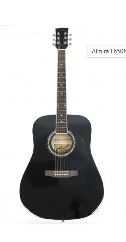 Almira F650N-BK Siyah Akustik Gitar