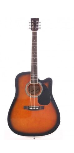 Almira F650N-SBC Sunburst Elektro Akustik Gitar