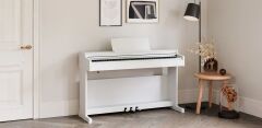 Yamaha YDP166WH Dijital Piyano Seti- Tabure ve Kulaklık dahil