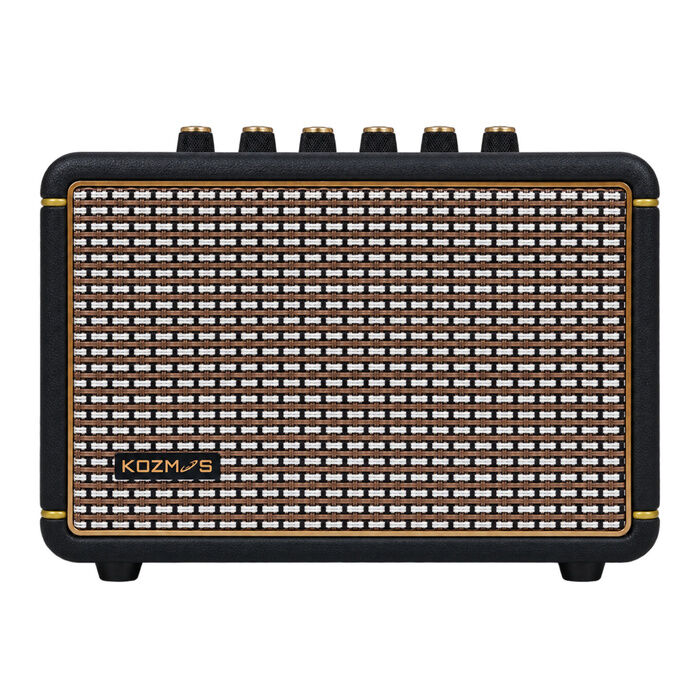 KOZMOS Blaze-15BK Mikrofon Girişli Elektro Gitar Amfisi ve Bluetooth Hoparlör